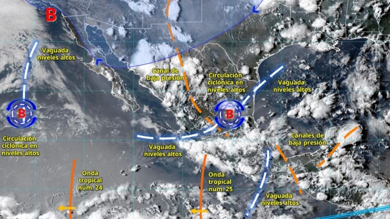 ¡Prepara el paraguas! Tormentas y granizo en CDMX