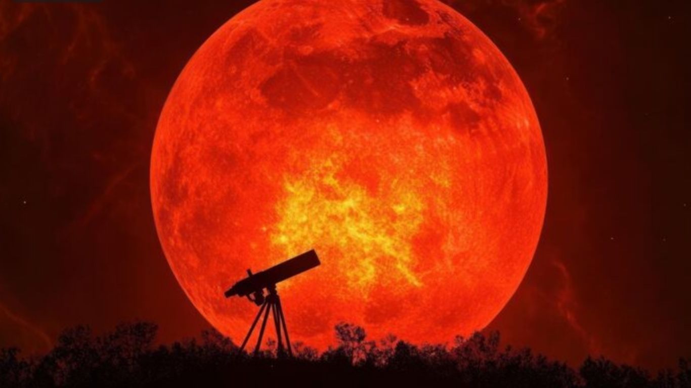 ¡Mira al cielo! Habrá eclipse y Luna roja
