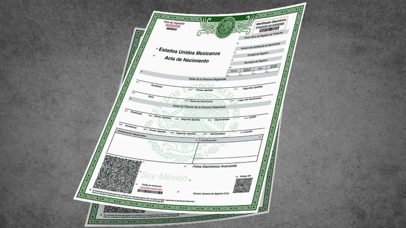 Edomex ya expide actas de nacimiento no binarias