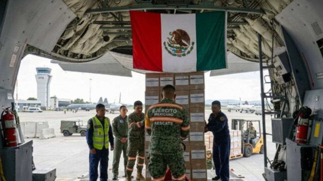 Colombia agradece a México por el envío de 56 toneladas de ayuda