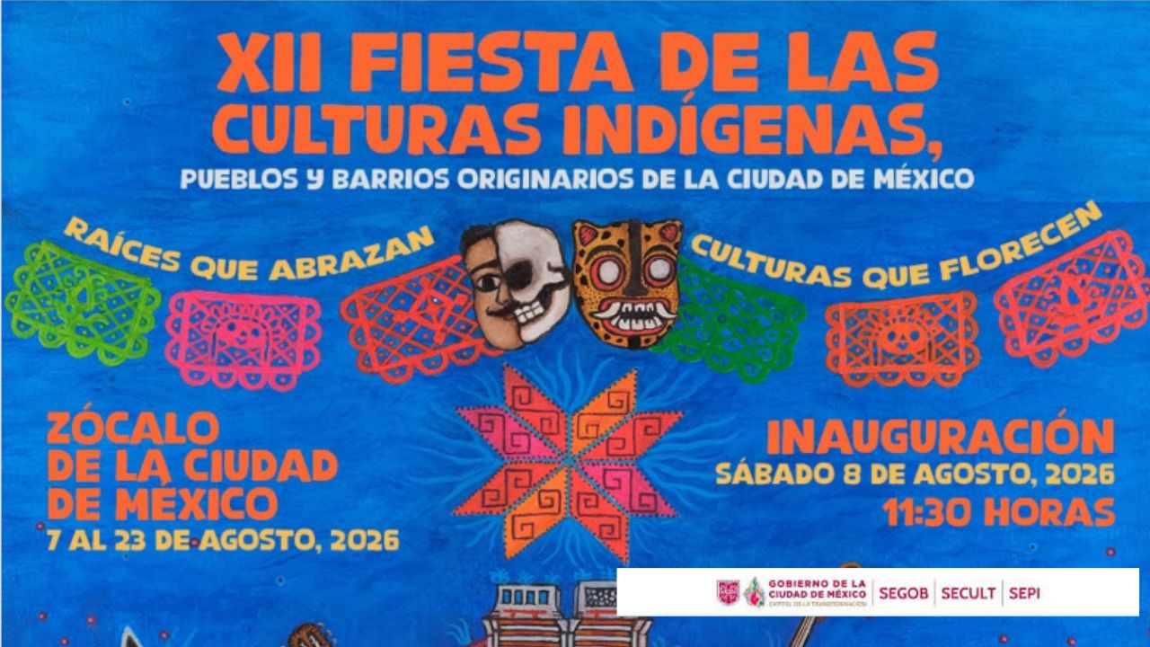 El Zócalo celebra las culturas indígenas