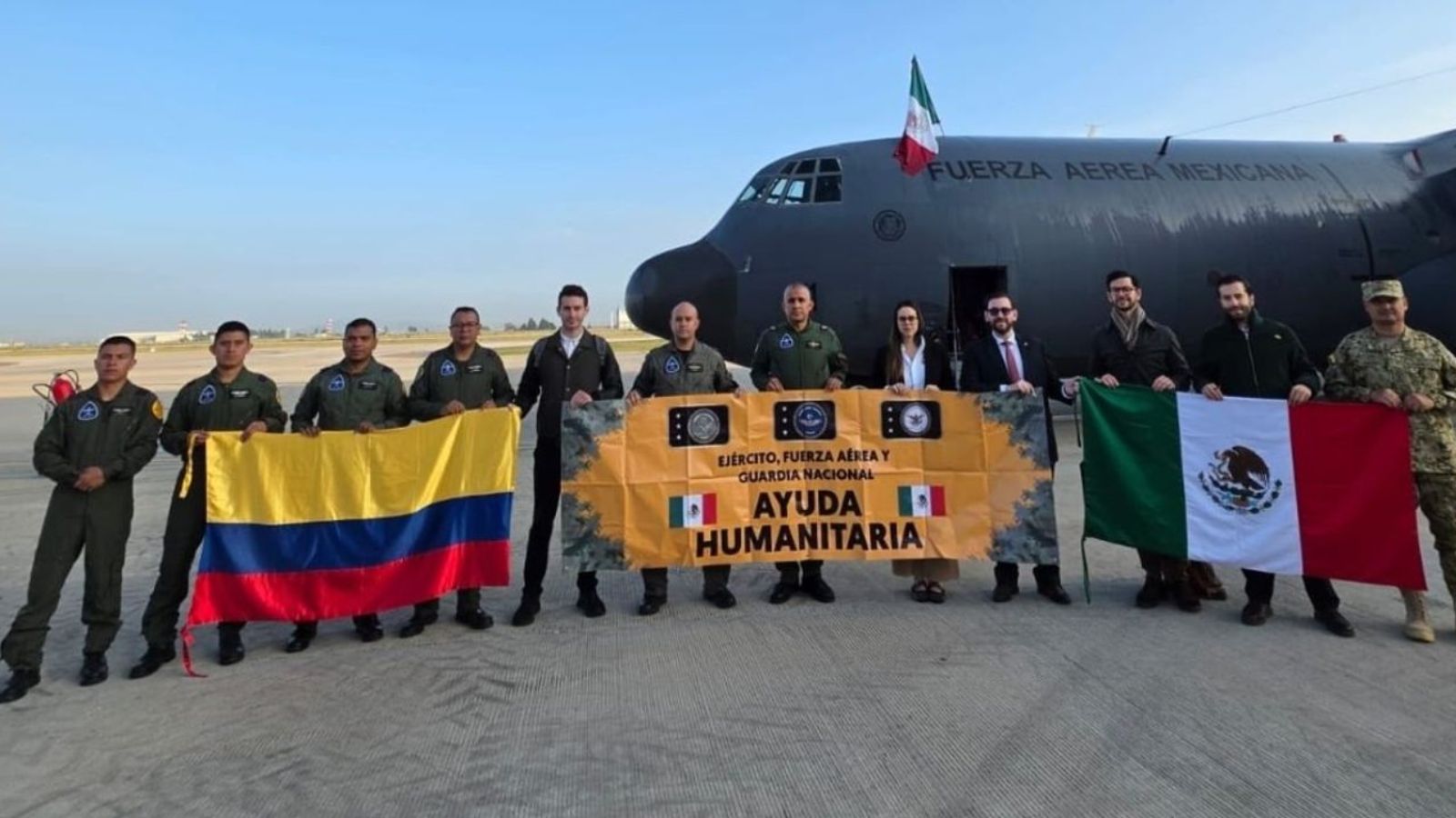 México envía ayuda a Colombia tras terremoto