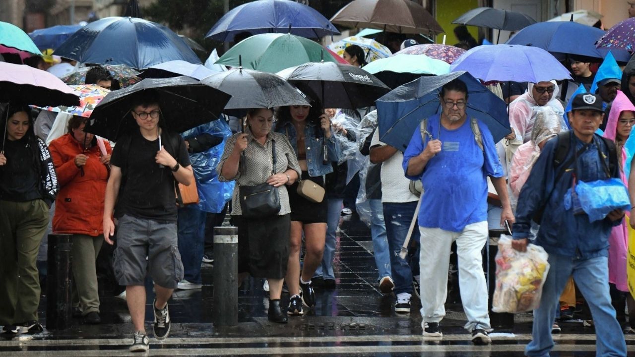Alerta por lluvias y tormentas eléctricas en el Valle de México