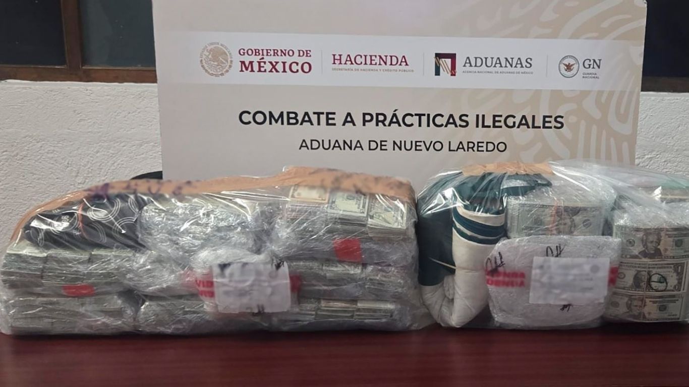 Con Rayos X detectan casi 770 mil dólares ocultos en Nuevo Laredo