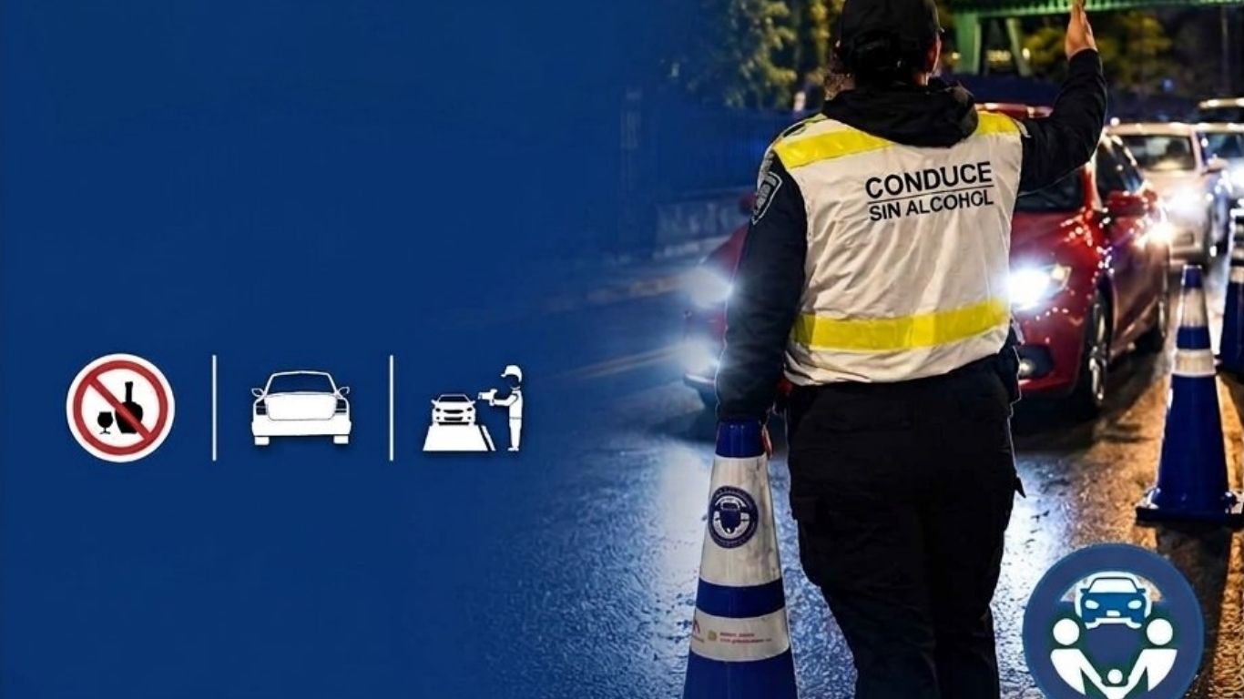 ¡No te confíes! El alcoholímetro sigue vigente