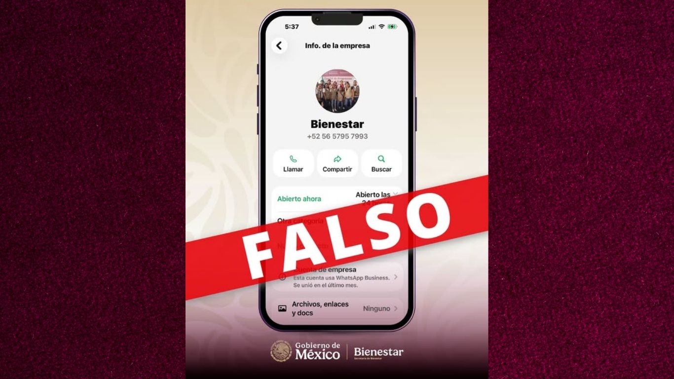 ¡Cuidado con las estafas! Bienestar alerta por cuentas falsas