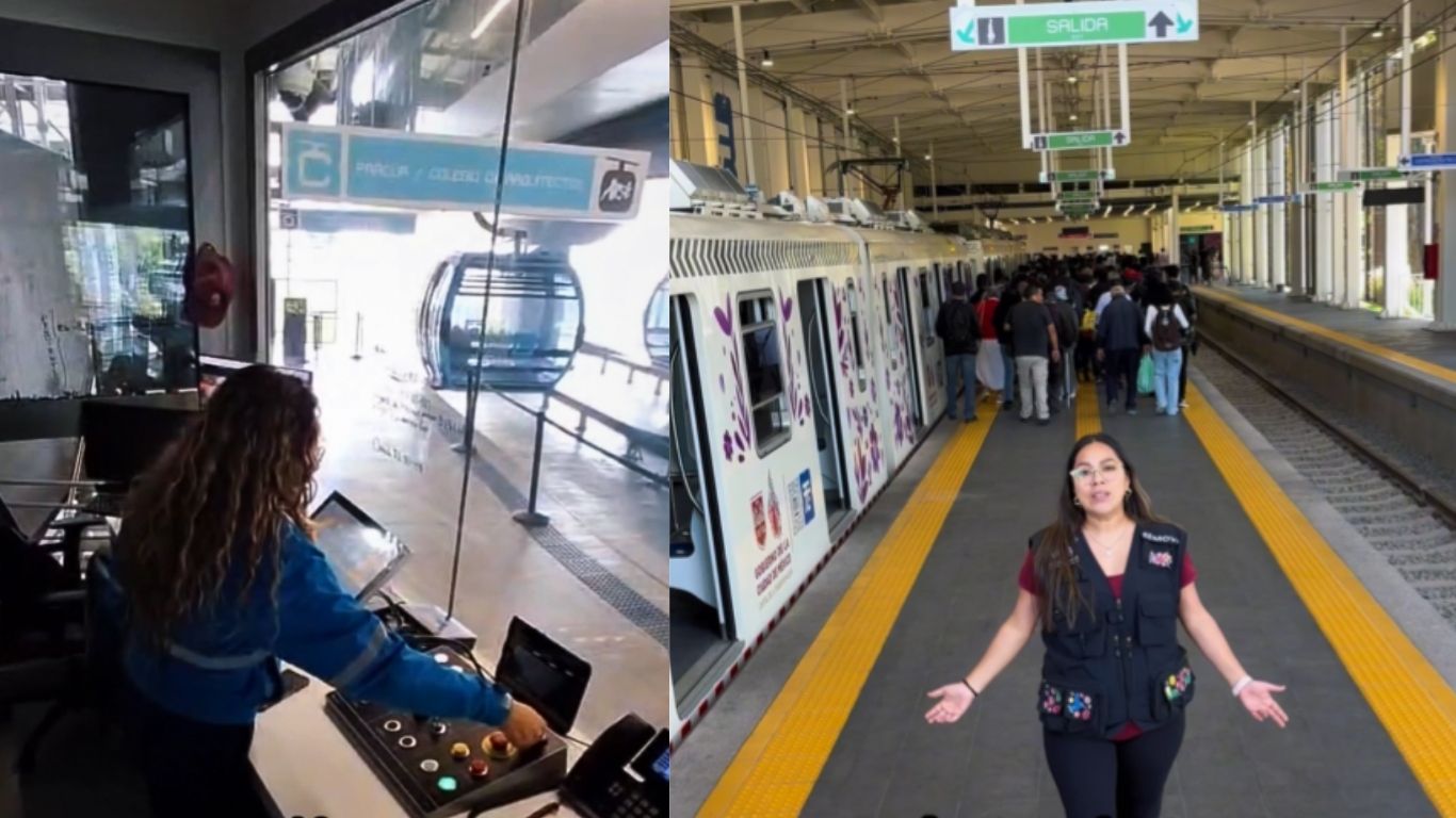 ¿Vas en transporte? Esto pasa durante un sismo
