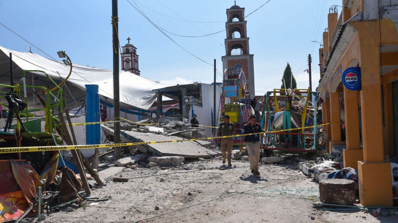 Explosión en Temascalcingo deja 10 muertos y 64 heridos