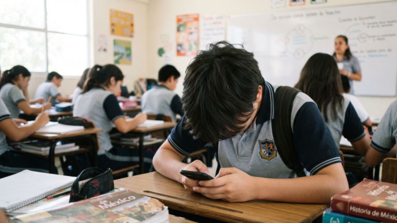 3 de noviembre inicia restricción de celulares en escuelas