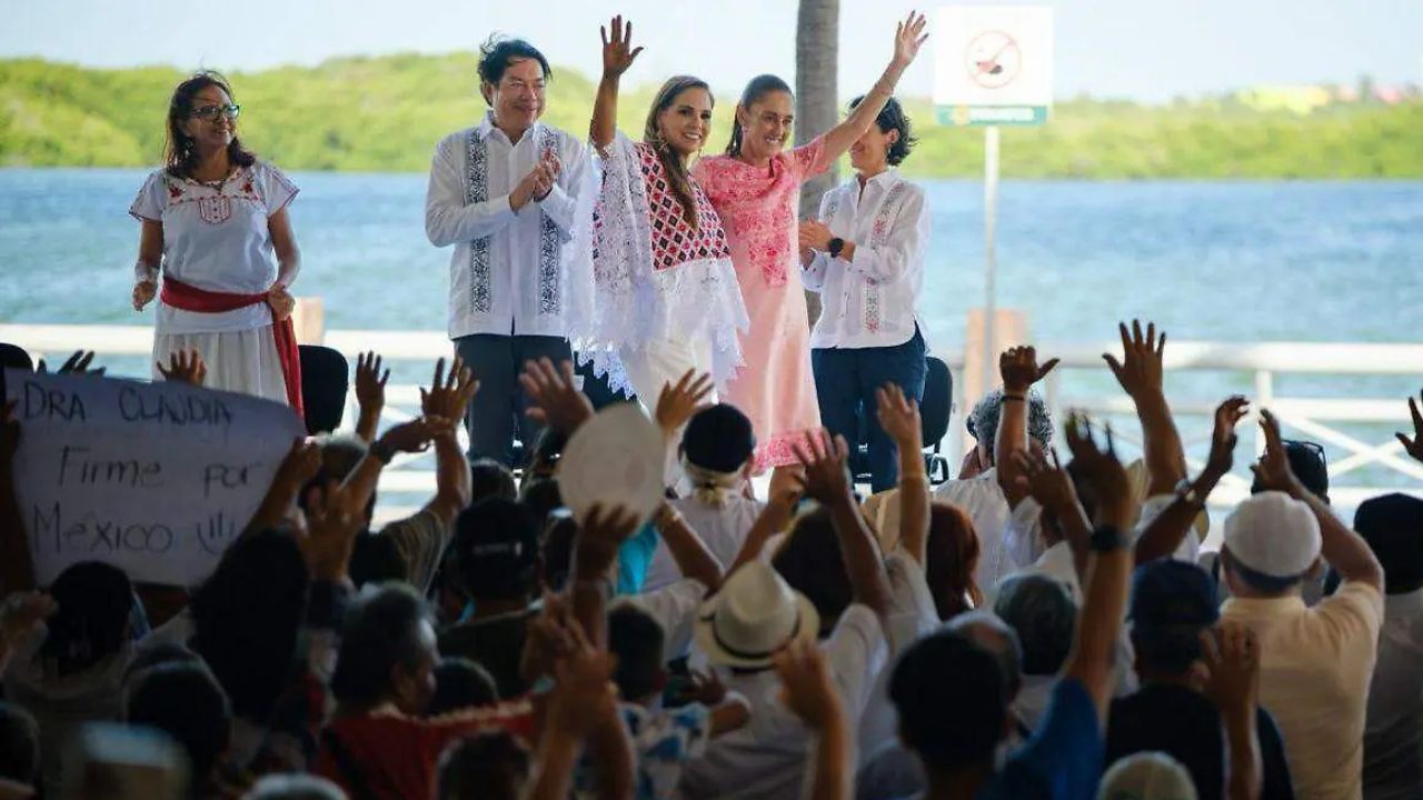 Sheinbaum destaca nuevas obras de infraestructura en Quintana Roo